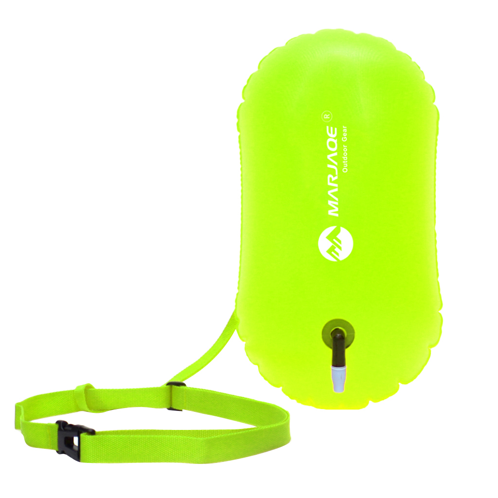 Perfeclan Waterproof Swim Buoy Pvc Safety Open Buoy With Dry Phone Case For Triathlon Inflatable Tow Float For Swimming - 13