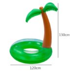 120x130cmadult Coconut Green Inflatable Swimming Ring Adult Kids Pool Float Circle Water Beach Fun Toy - 5