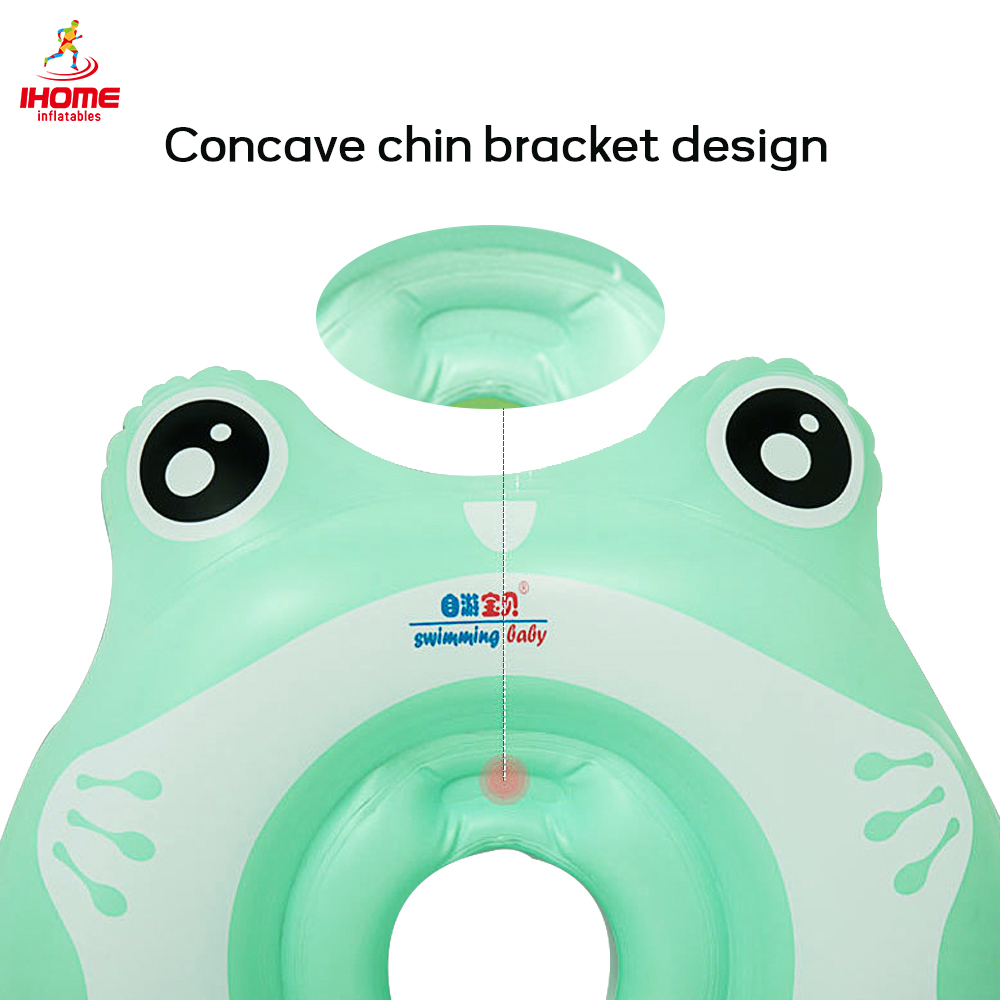 Inflatable Frog Cartoon Baby Swim Ring Newborn8 Months Neck Float Infant Pool Buoy Bathing Toy - 4