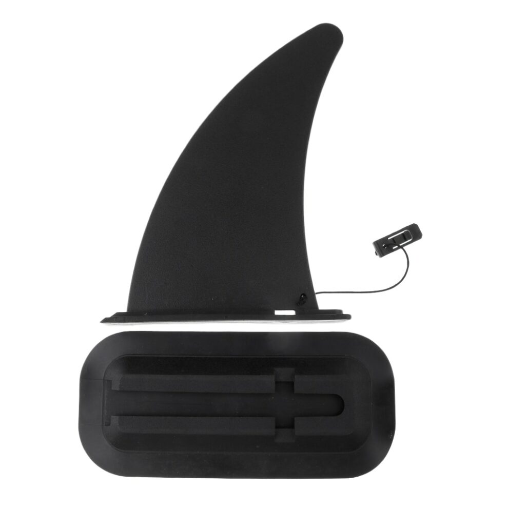 Black Inflatable Kayak Skeg Fin For Rafting Yacht Dinghy Boats