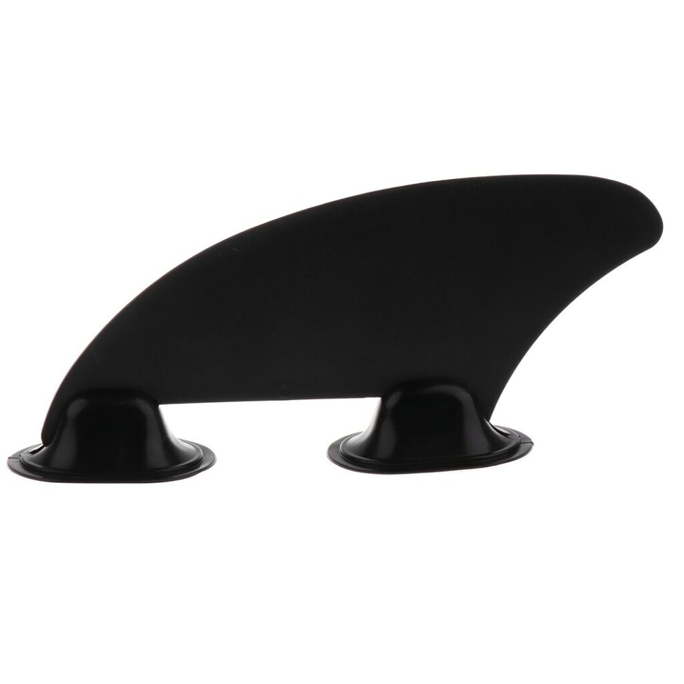 Black Pvc Kayak Skeg Inflatable Boat Fin With Mounting Points