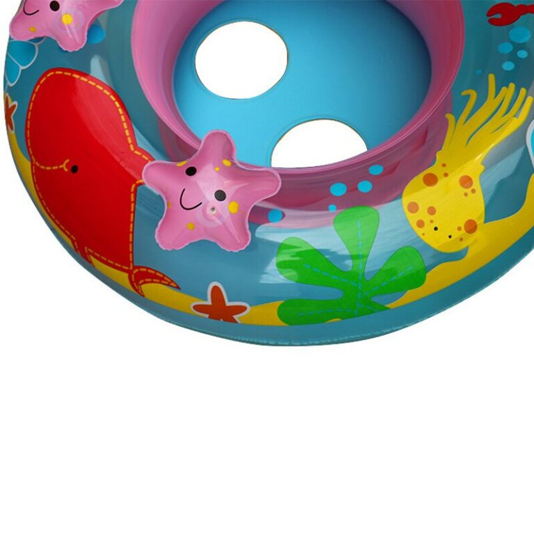 Baby Inflatable Swim Seat Kids Mushroom Ring Pool Float With Umbrella