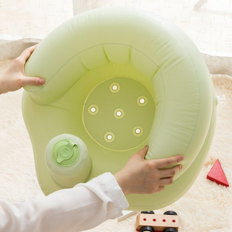 Portable Inflatable Baby Chair For Bath Dining Learning Kids Pvc Stool Seat