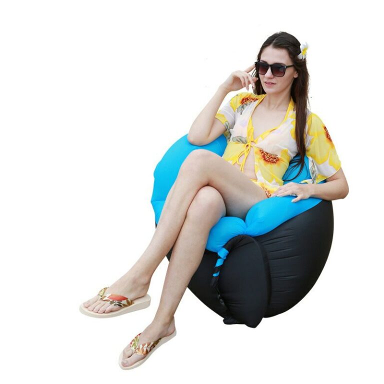 Inflatable Transparent Sofa Single Outdoor Lazy Chair Tatami Bedroom