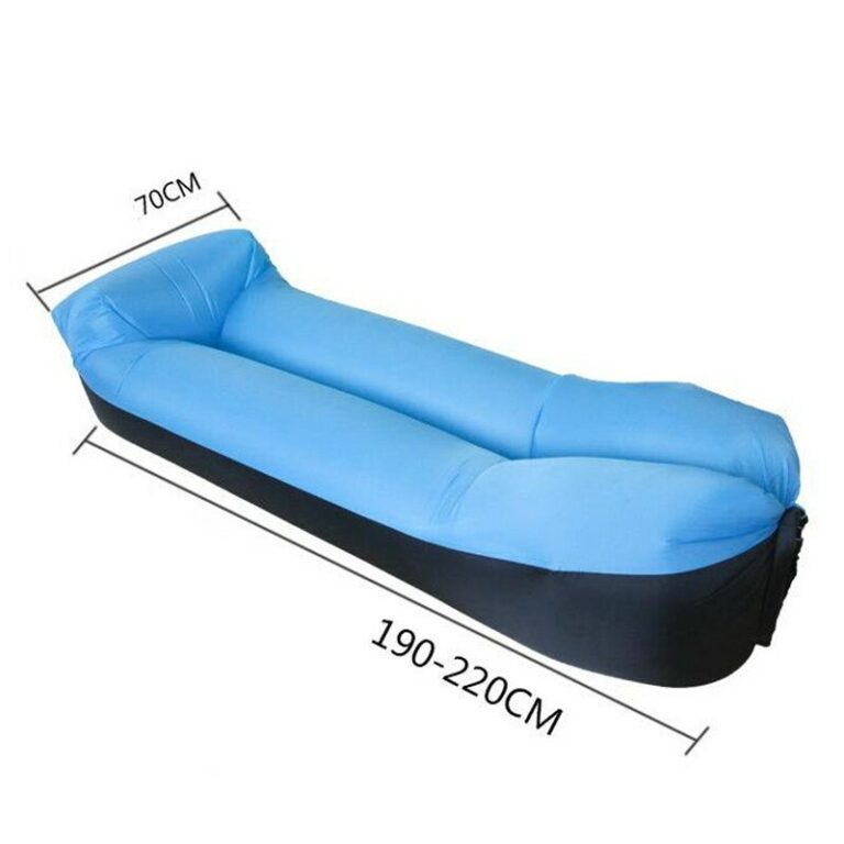 Quality Inflatable Outdoor Sofa Bed Sleeping Bag 240x70cm Beach Ready