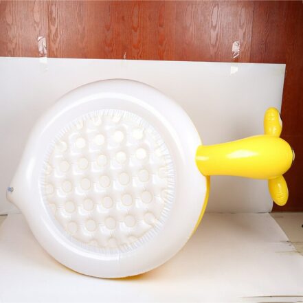 Kids Inflatable Round Swimming Pool With Sun Shade For Ages 36 ...