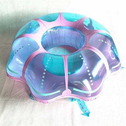 Summer Jellyfish Inflatable Pool Float Transparent Water Toy Raft Chair ...