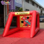 Exquisite Workmanship 2 5x3 5x2mh Portable Red Soccer Goal Pvc Tarpaulin Inflatable Football Shooting Match Toy - 5