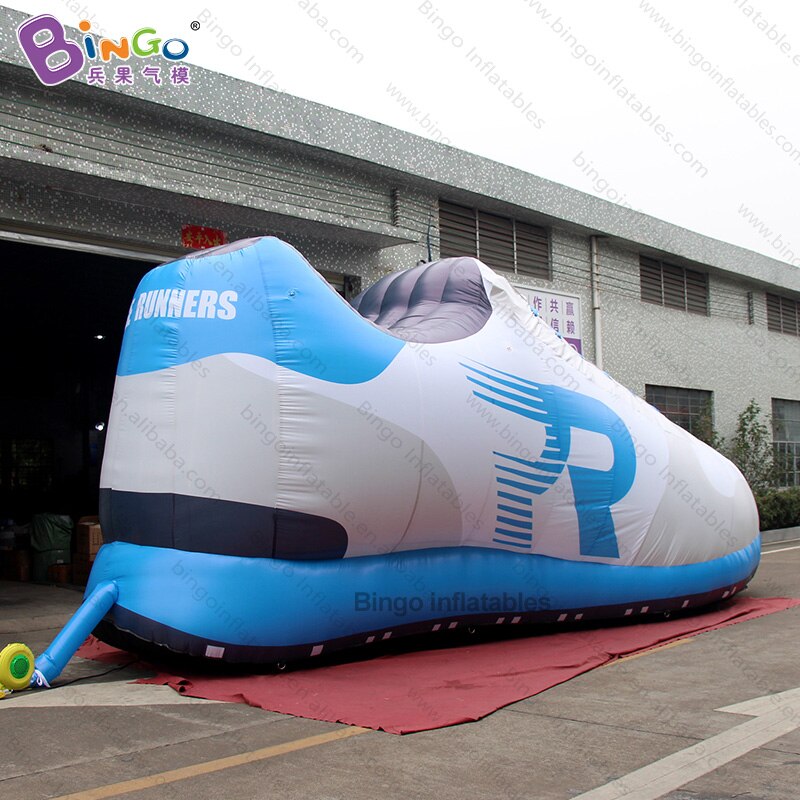 8x3 1x3 5mh Inflatable Replica Shoes Display Individualized Boots Decoration Printing Logo Item - 2