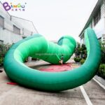 Newly Design 4 2x14m Inflatable Green Tentacle Arches Air Filled Custom Made Octopus Ocean Theme Decoration Entrance Item - 4