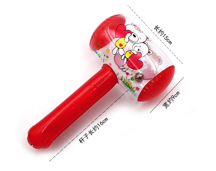 Quality Inflatable Cartoonthemed Pvc Hammer Toy Perfect Kids Gift For Fun Playtime - 2