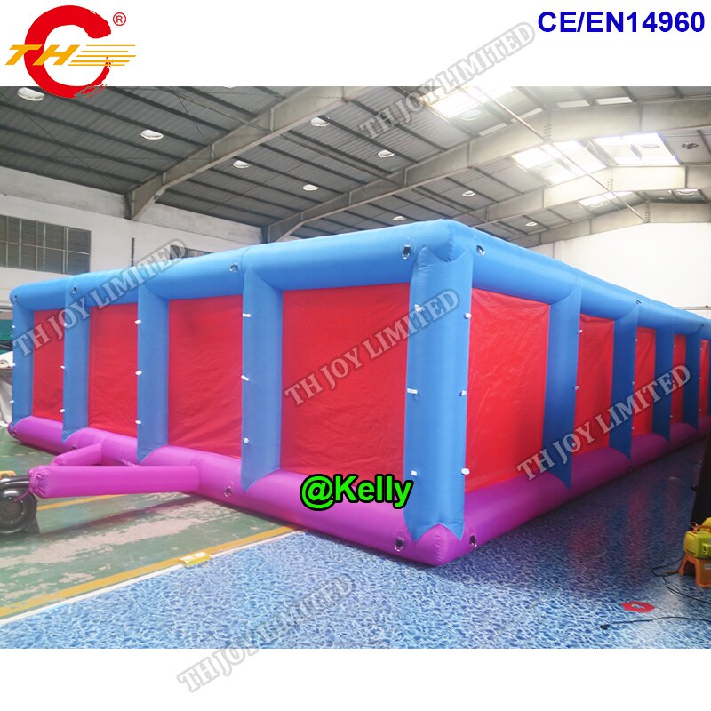 Door 8x12m Gaint Inflatable Maze Tag For Outdoor Carnival Arena Game Kids And Adults - 6
