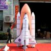 3mh Giant Inflatable Rocket Balloon For Aviation Events Advertising ...