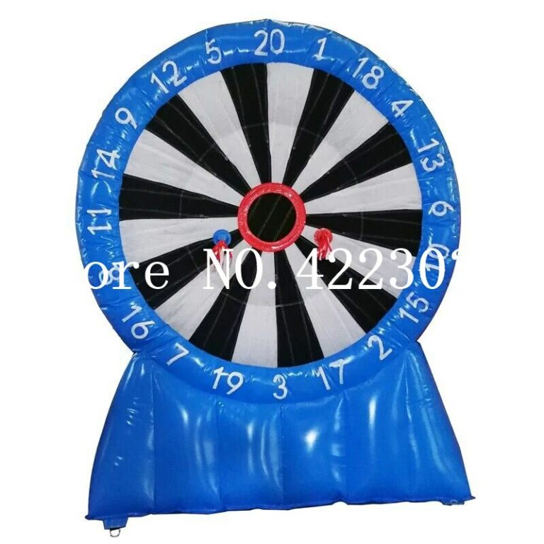 Outdoor Giant Inflatable Soccer Dart Board For Fun Foot Darts Game