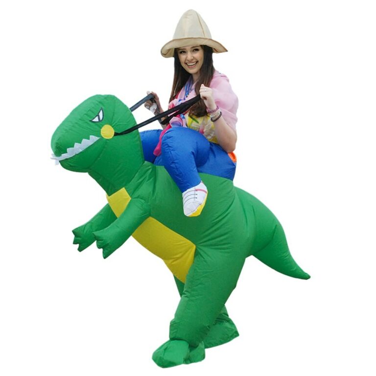 Adult Kids Inflatable Dinosaur Costume For Halloween Christmas Cosplay