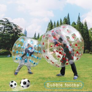 1 5m Bumper Ball 0 8mm Pvc Inflatable Bubble Football Zorb Soccer For Children Adult Family Outdoor Game Sport Toys - 2