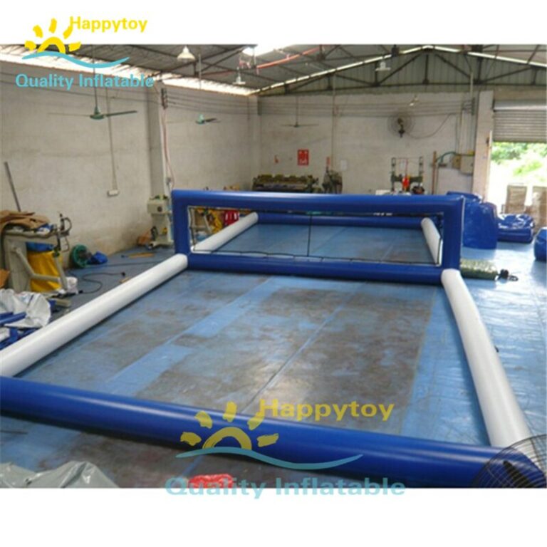 Inflatable Aqua Park Volleyball Court Floating Sea Water Sports Toy