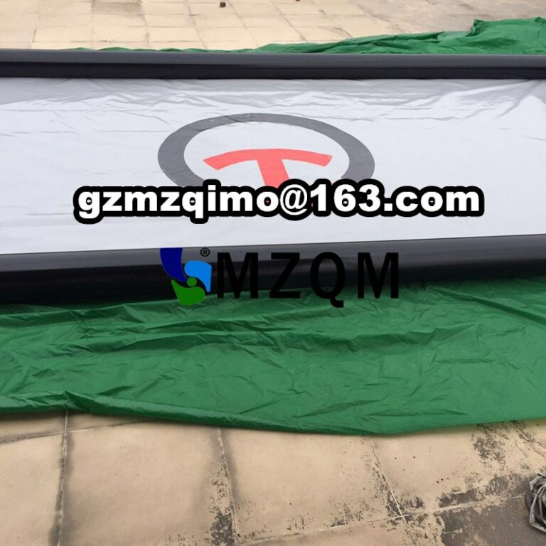 Custom 6x3m Pvc Car Wash Mat Portable Garage Flooring With Airpump