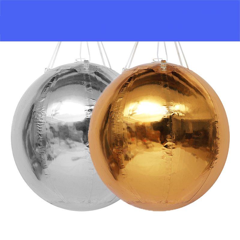 Inflatable Mirror Ball 50cm Diameter Use For Scene Layout Decoration Bar Party Concert & Event Sports Games Store