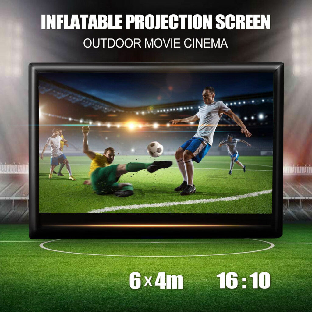 169 Large Inflatable Outdoor Home Cinema Projector Screen With Blower