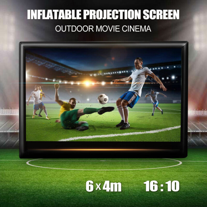 169 Large Inflatable Outdoor Home Cinema Projector Screen With Blower