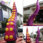 3m High Inflatable Tentacle Balloon With Blower Inflated Octopus Series For Building Decor - 3