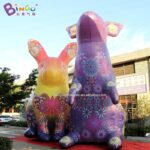 7m Handmade Inflatable Flower Rabbit Series Easter Decoration For Festival Celebration - 4