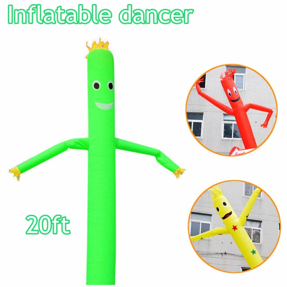 20ft Inflatable Sky Dancer Wind Wavy Tube Man For Advertising Events