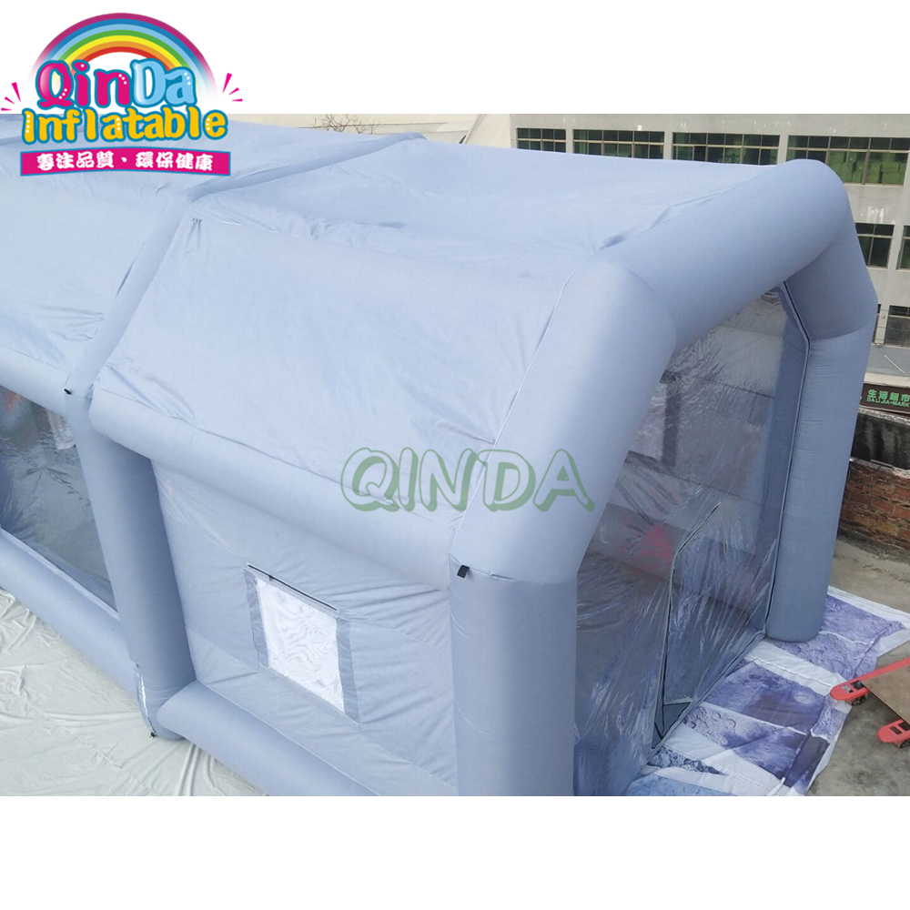 Portable Mobile Inflatable Car Paint Spray Booth For Automotive Detailing And Refinishing - 4