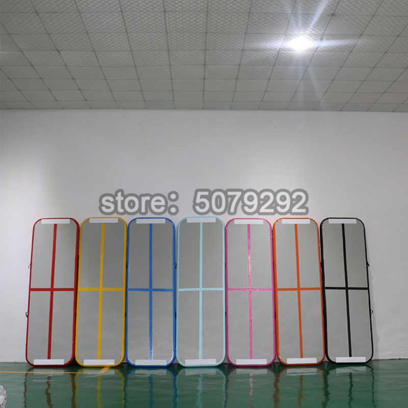 300x100x10cm Inflatable Airtrack Mats For Gymnastics Cheerleading With Pump Durable Drop Stitch Air Floor Material - 4