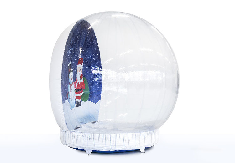 Transparent Inflatable Snow Globe Photo Booth Ideal For Indooroutdoor Events Available In 2m 3m 4m Diameter - 2