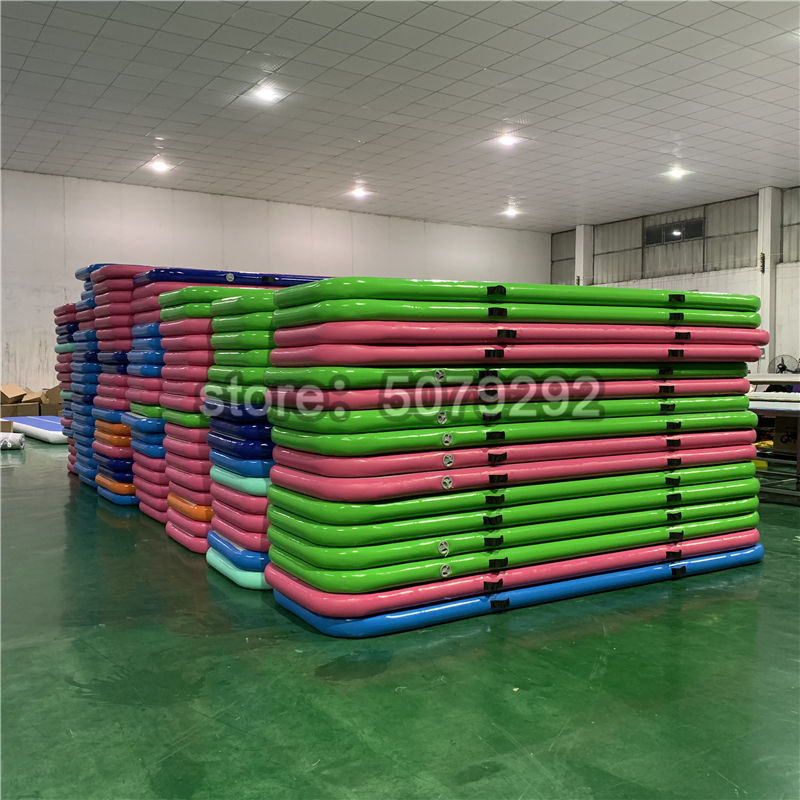 3m Dwf Mini Size Gymnastic Inflatable Air Track Mat Airtrack Trampoline With Pump Promotion - 14