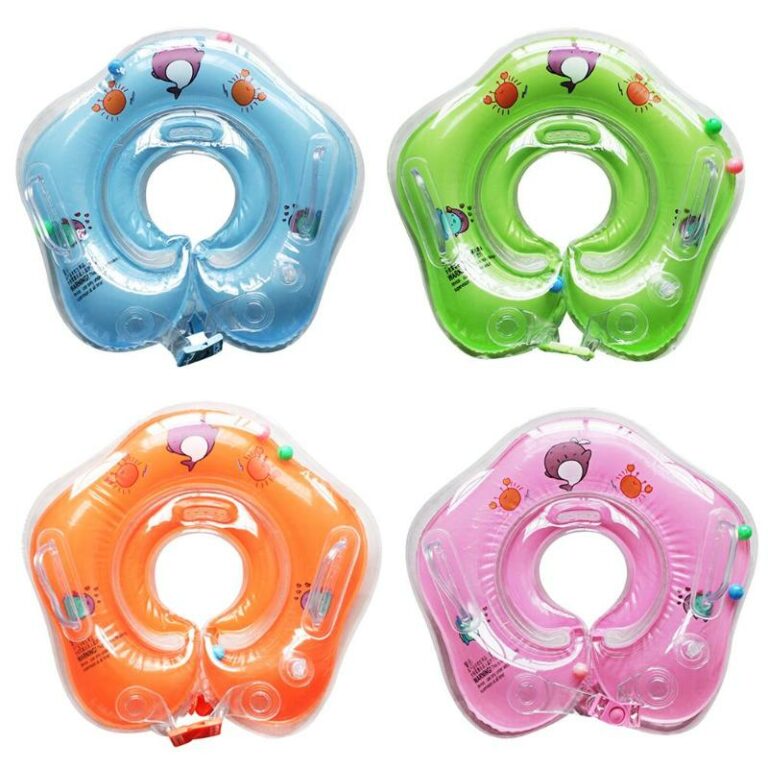 Baby Swim Neck Ring With Floating Drink Cup Holder Accessories