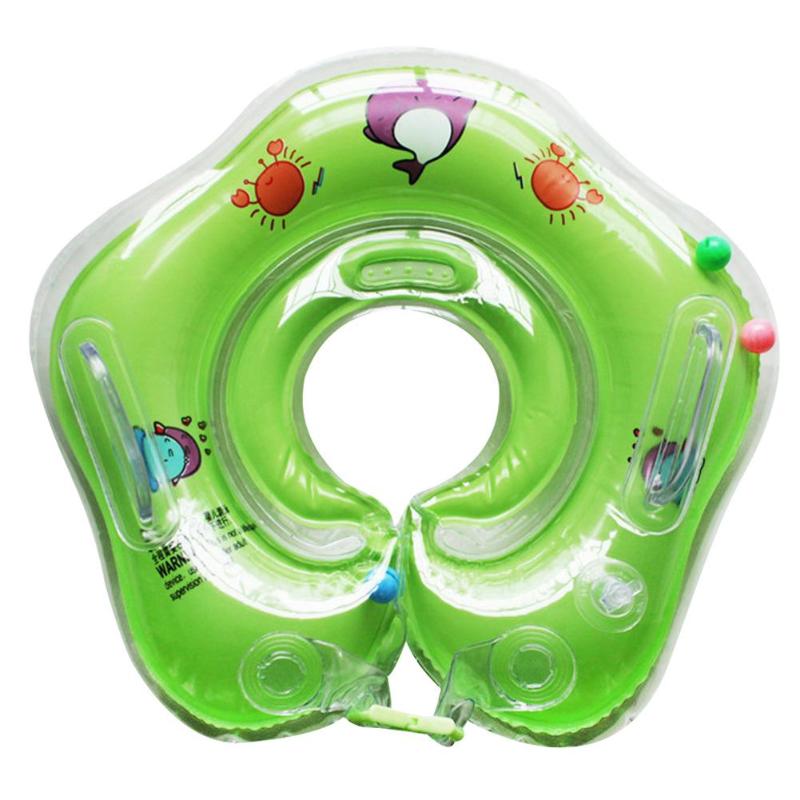 Baby Swimming Neck Ring Float Tube With Water Cup Holder Pool And Bath Accessories - 4