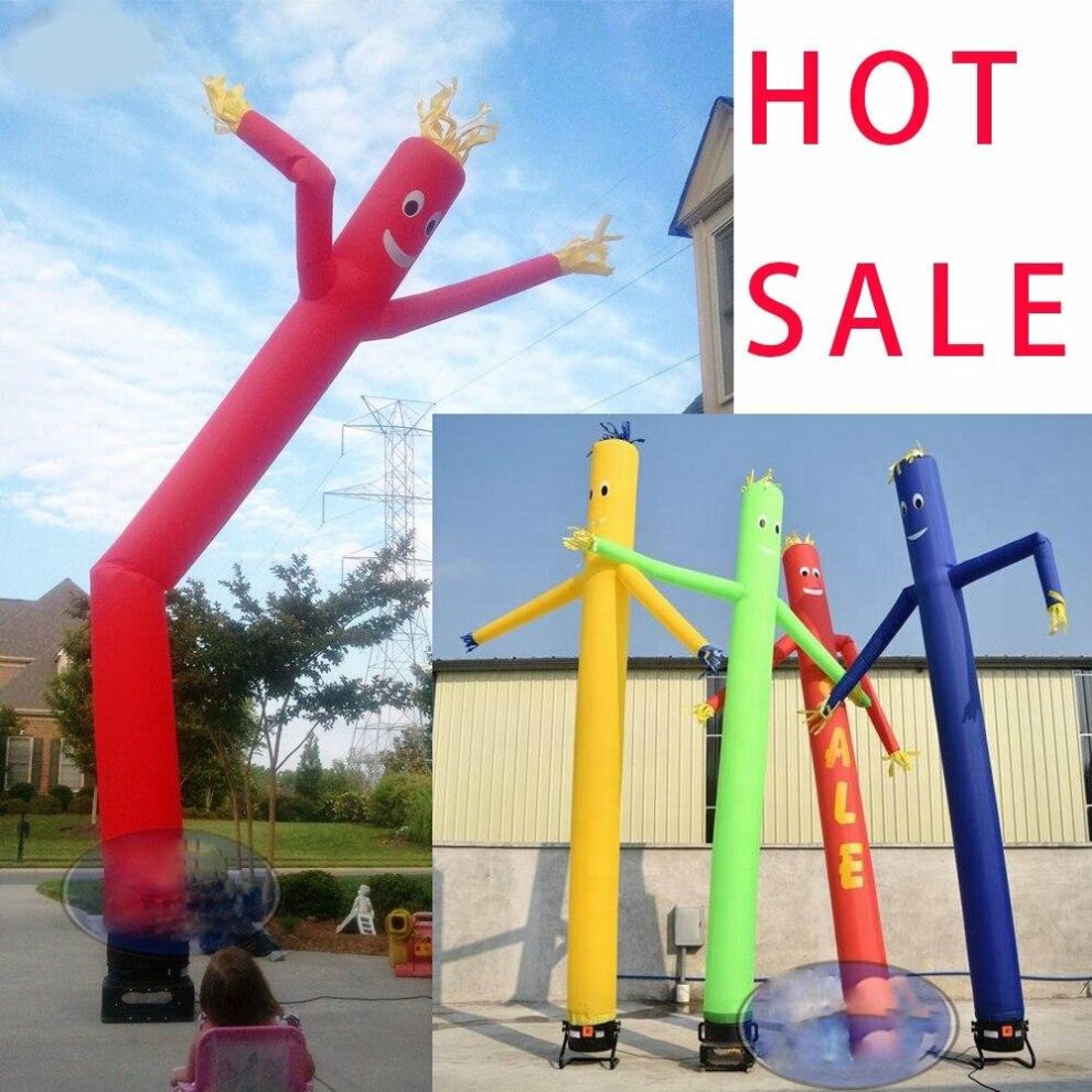 Inflatable 3m 6m Sky Dancers Advertising Air Puppet Wind Wavy Tube Man Toy