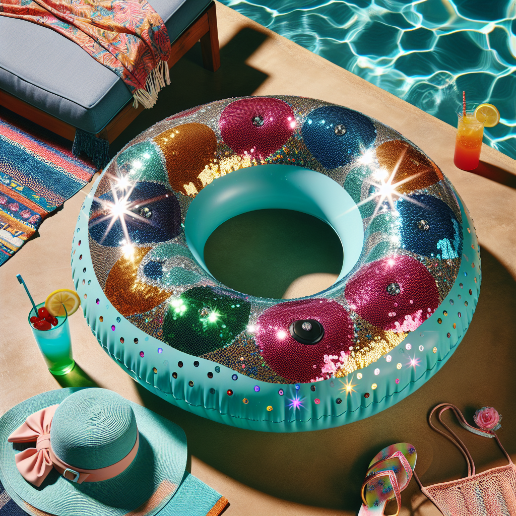 Tips for Maintaining Your Adult Swimming Ring with Sequin Design for Longevity  