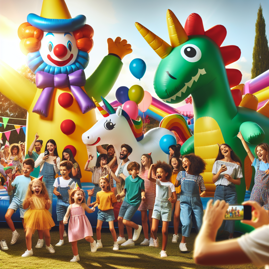 The Allure of Fun Inflatable Designs for Children's Parties and Celebrations  