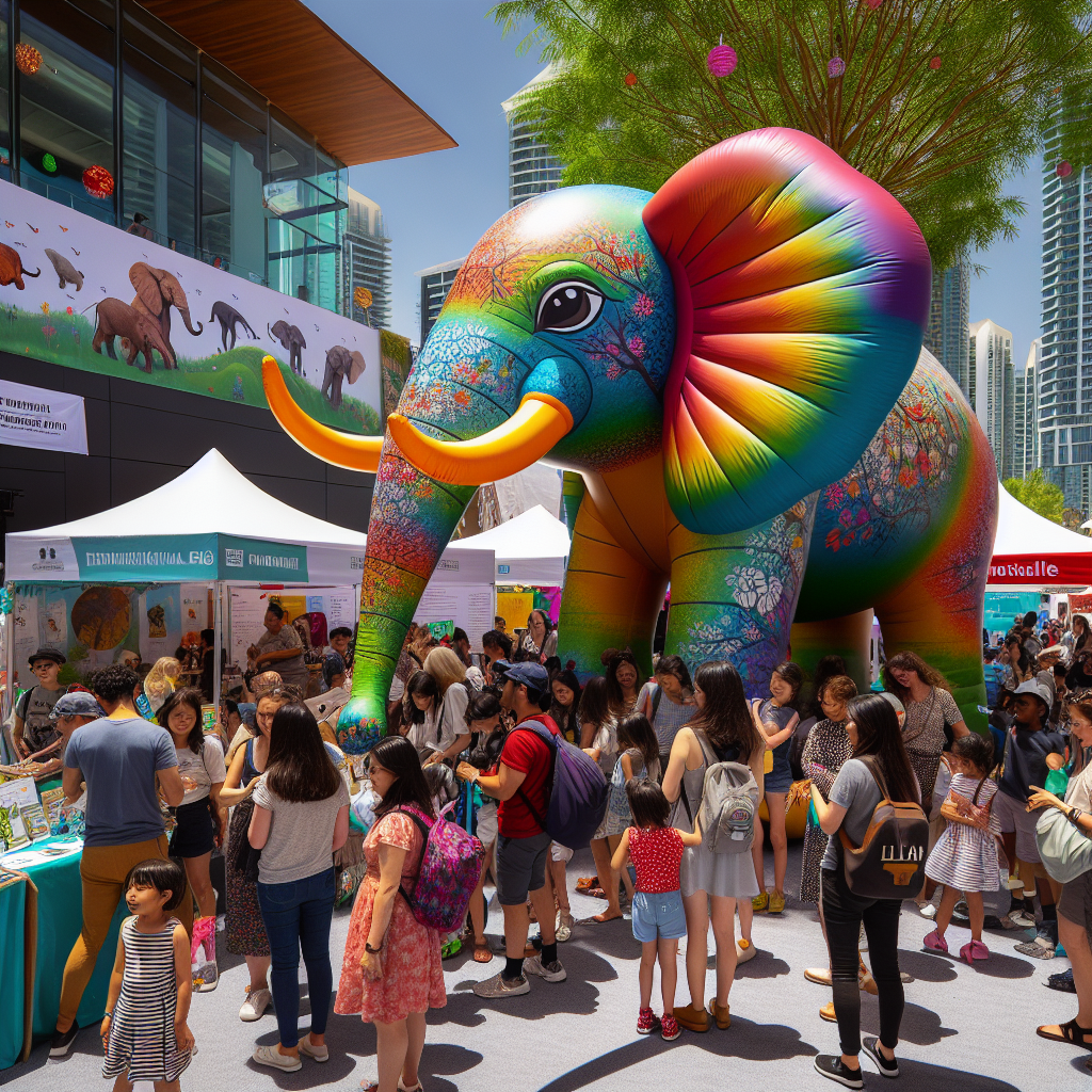 Why Giant Inflatable Elephants are Essential for Promoting Wildlife Advocacy