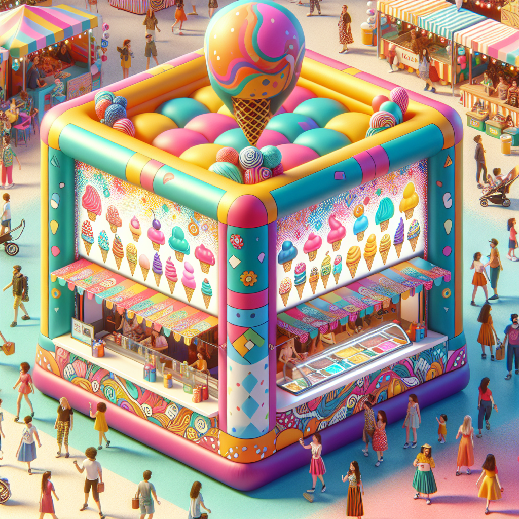 Unleashing the Fun: How an Inflatable Square Kiosk Booth Attracts Customers with Its Playful Design  