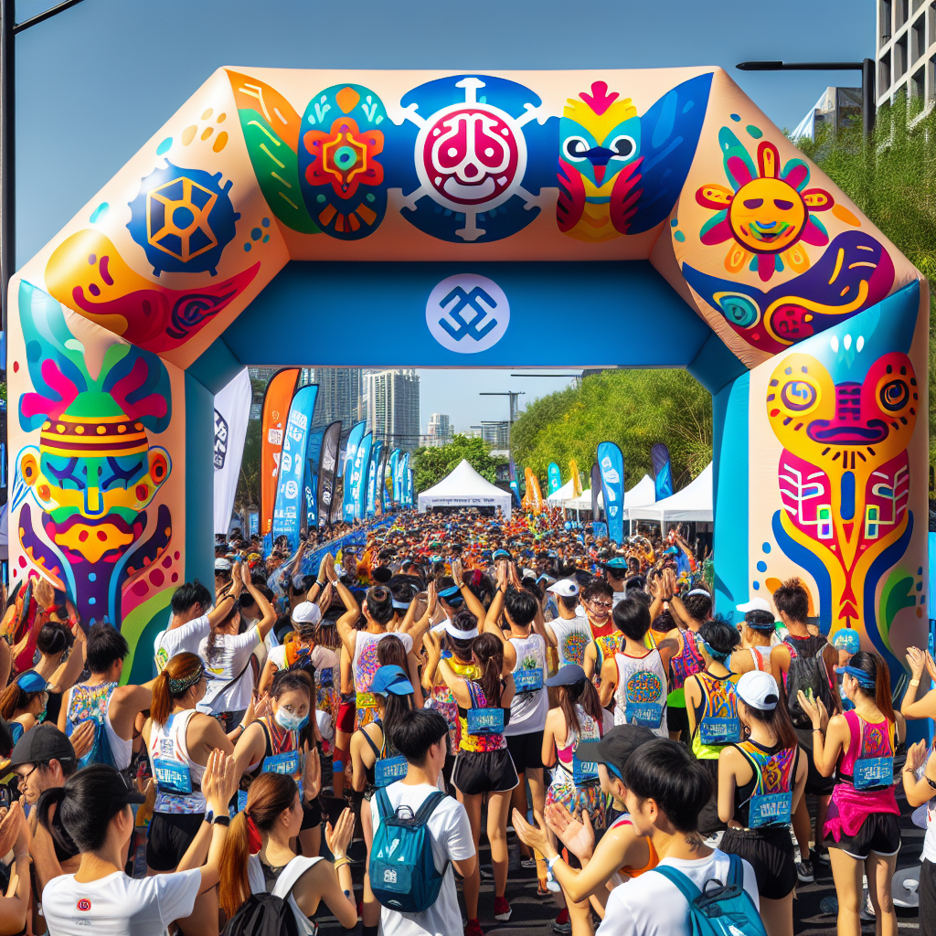 Incorporating Branding into Your Race: The Customization Options for Inflatable Archways