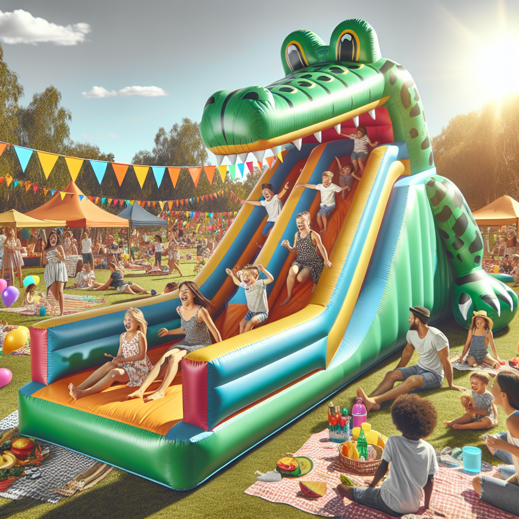 Safe Inflatable Dry Slide Rental for Kids and Adults: Ensuring Thrills Without Compromise  
