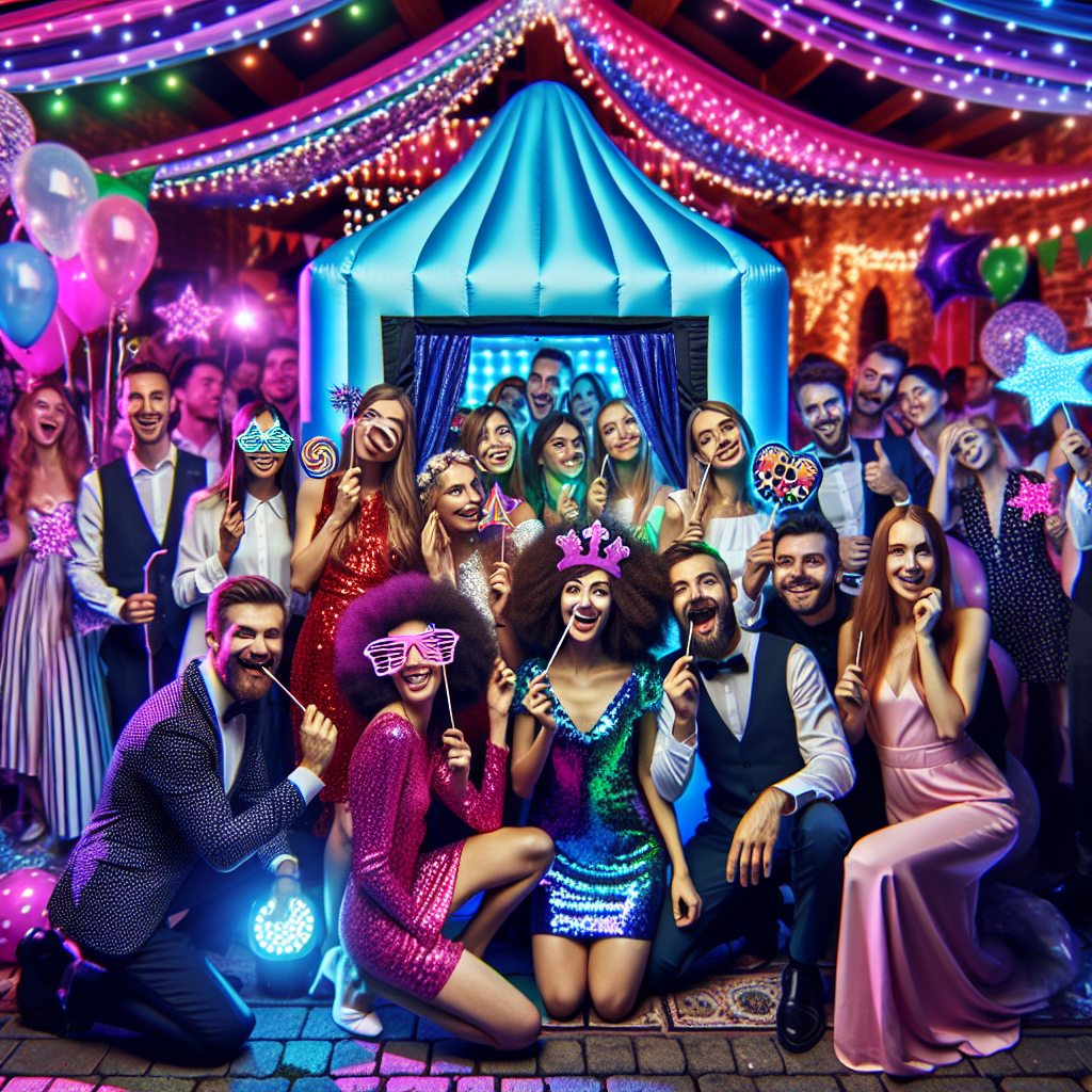 How to Set Up LED Inflatable Photobooth Tent for Party Events: A Step-by-Step Guide  