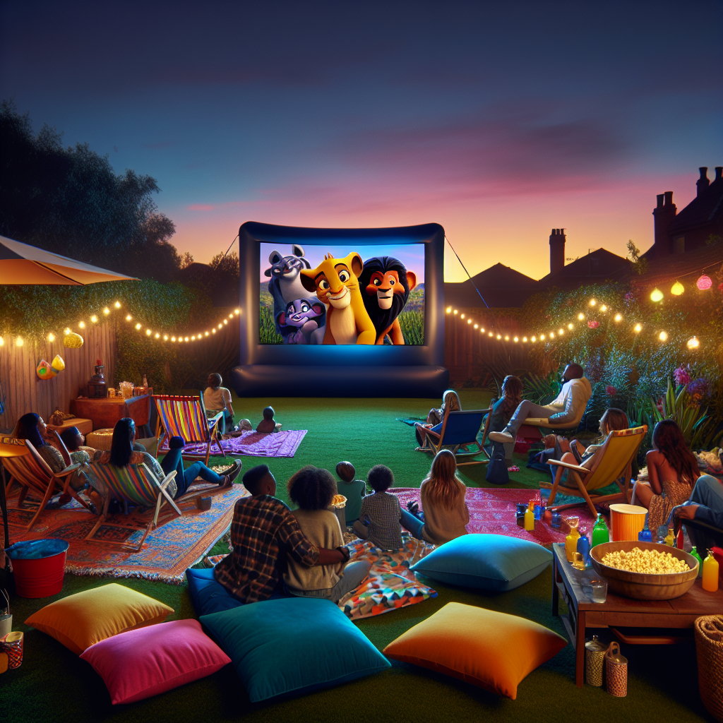 Transform Any Space Into a Mini Theater with Easy Setup and Versatile Design