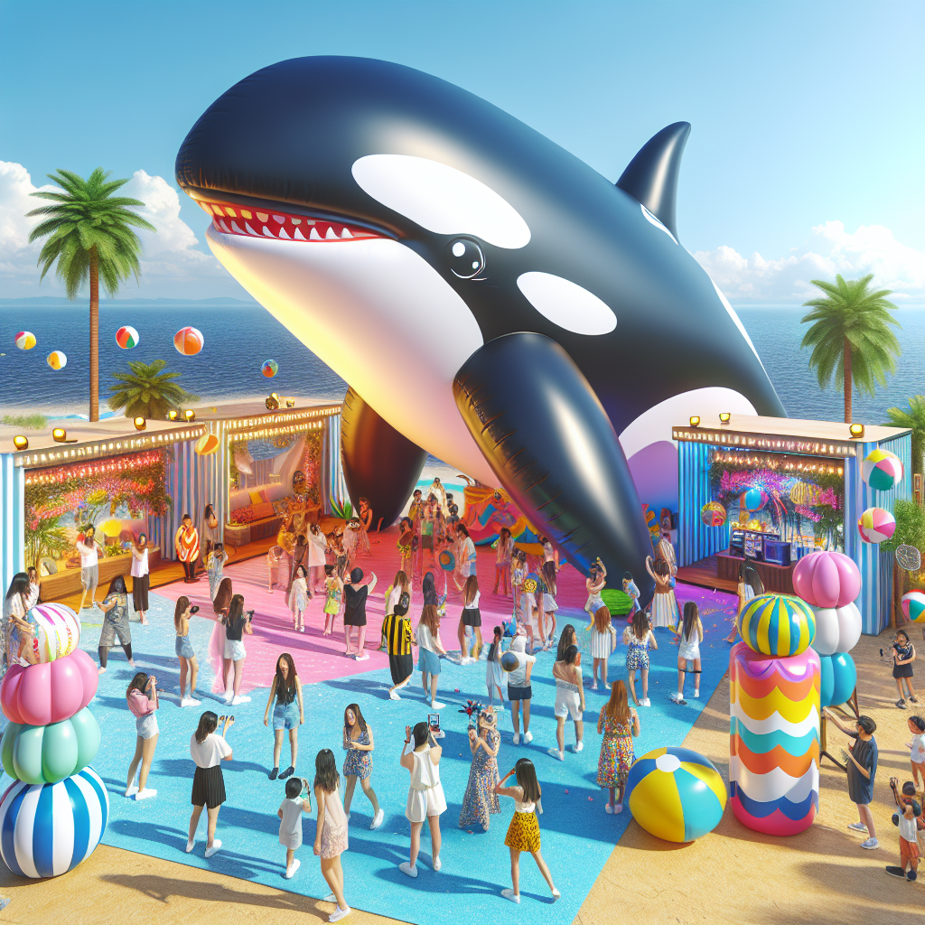 Easy Setup and Versatility: The Benefits of a Customized Giant Inflatable Killer Whale for Event Decoration  