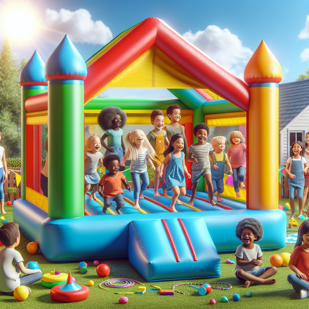 Exploring the Benefits of a Backyard Inflatable Playhouse for Active Playdates   Exploring the Benefits of a Backyard Inflatable Playhouse for Active Playdates