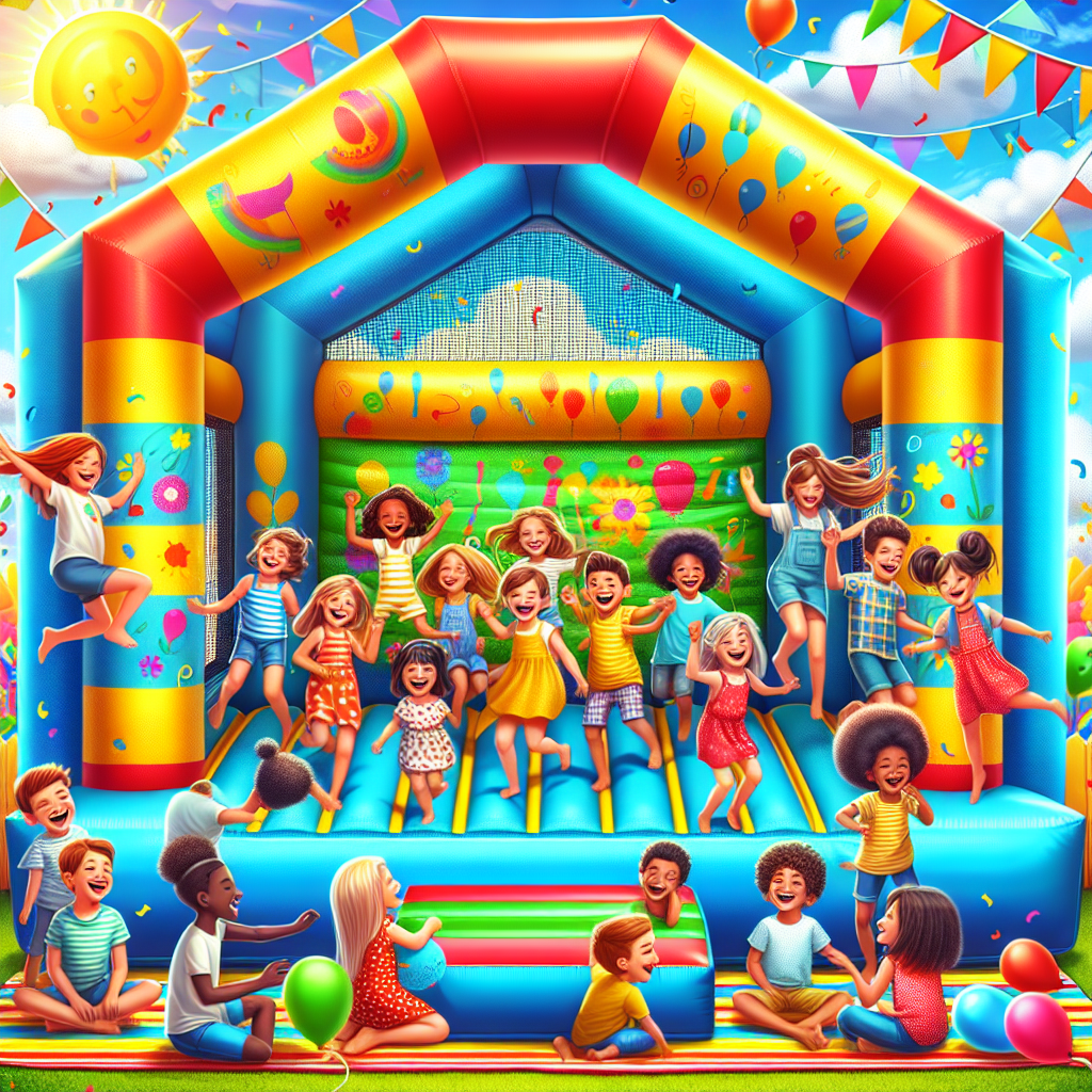 How Inflatable Bounce Houses Foster Social Interaction Among Children   How Inflatable Bounce Houses Foster Social Interaction Among Children