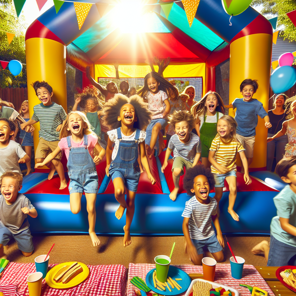 Memorable Moments: Why Every Child Needs a Bounce House for Social Interaction