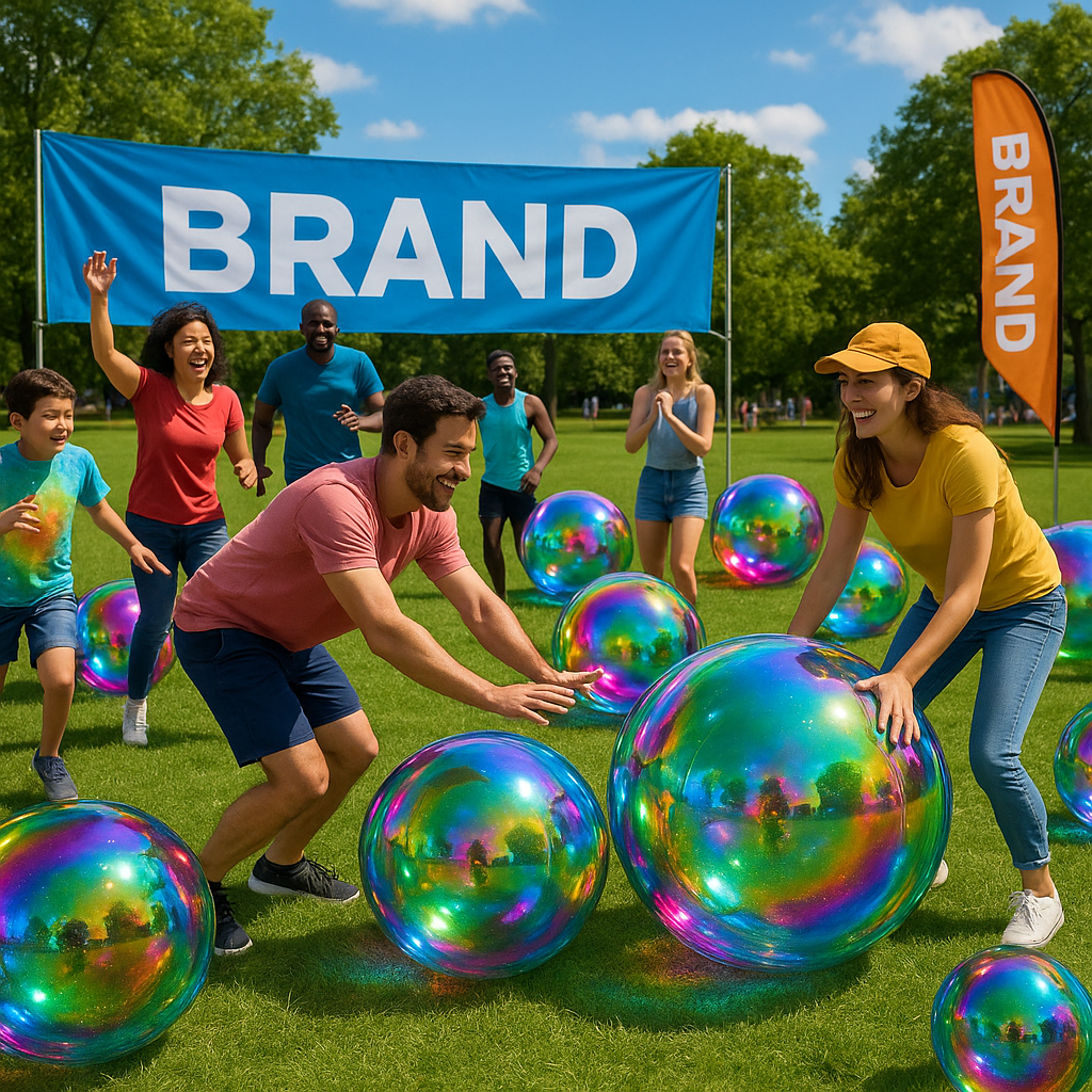 The Impact of Reflective Surface Bubble Balls for Promotional Activities  