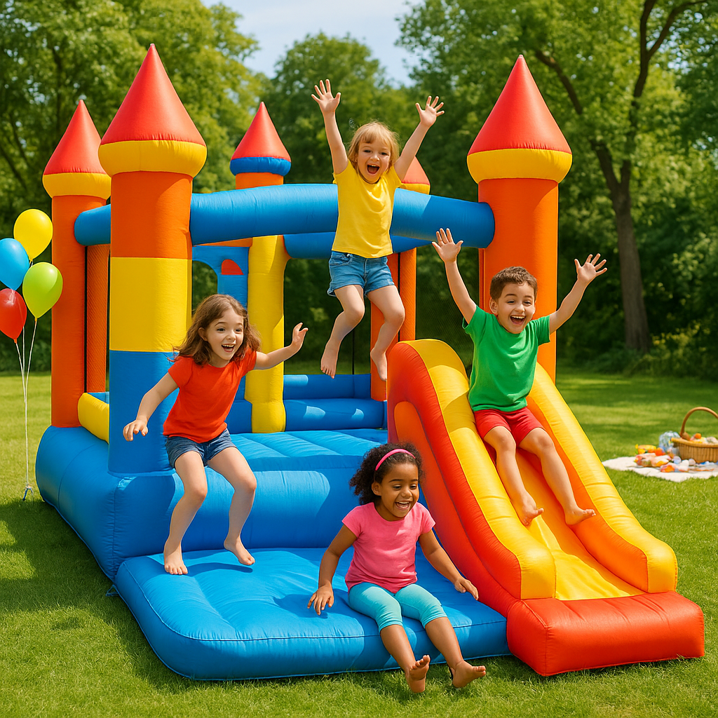 Exploring the Joy of Engaging Playtime Experiences with Inflatable Castle Trampolines  