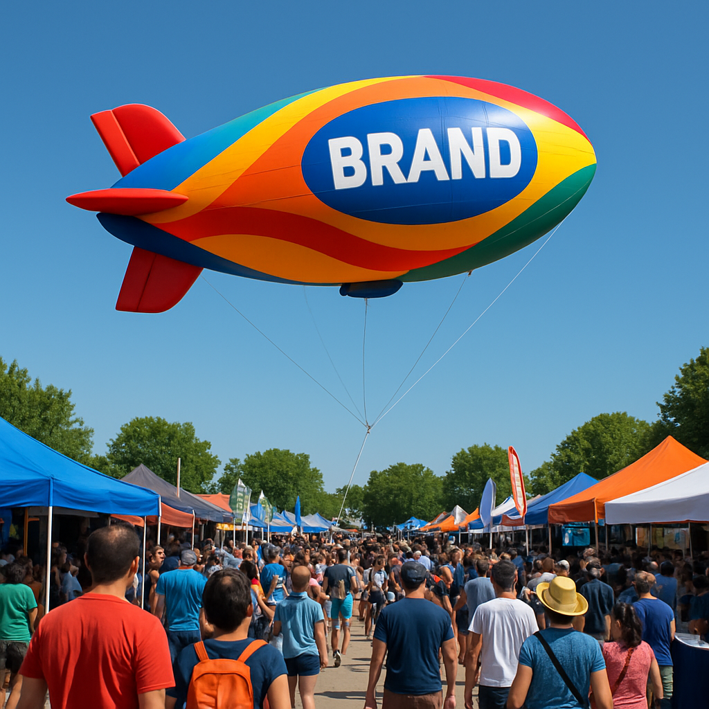 The Unique Advantages of Using Inflatable Blimps in Your Marketing Campaigns